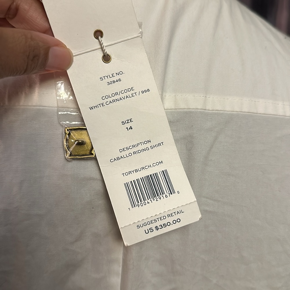 Tory Burch button down - Picture 6 of 6